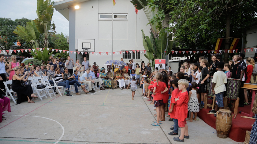 Feier anlässlich des Schuljubiläums: 50 Jahre German Swiss International School Accra